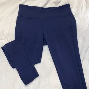 Athleta Navy Leggings - Large